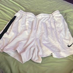 White Nike Shorts